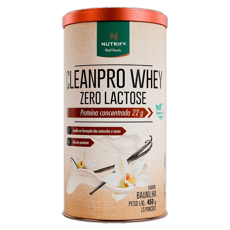 CleanPro Whey - Zero Lactose (450g)