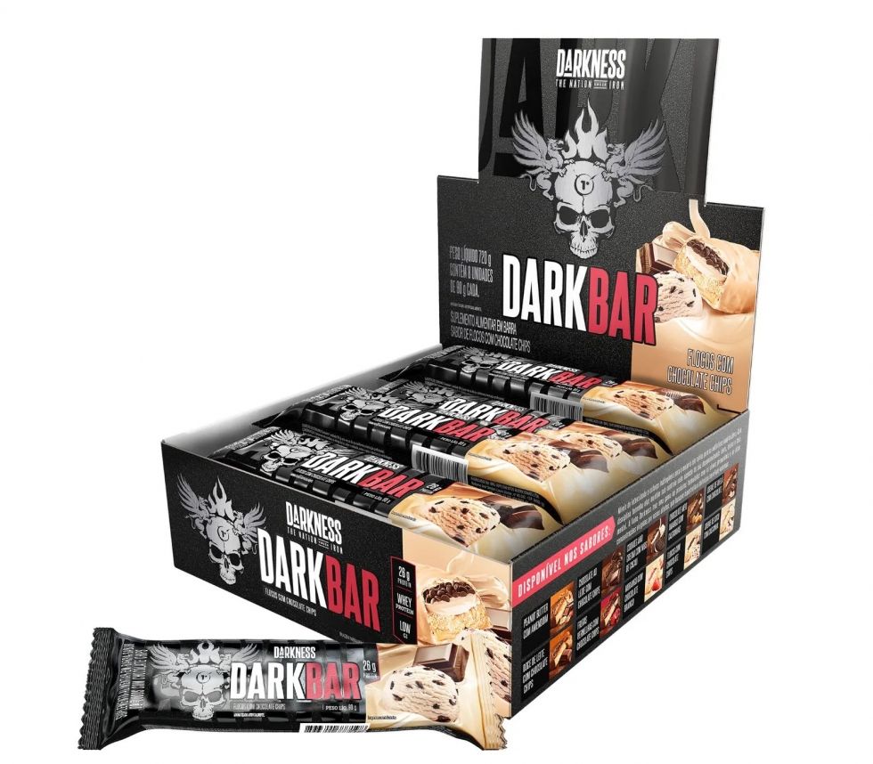 Dark Bar Caixa 8 unidades (720g)