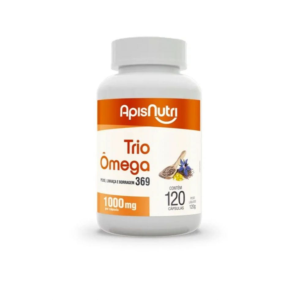 Trio Ômega 3, 6 e 9 (120 caps)