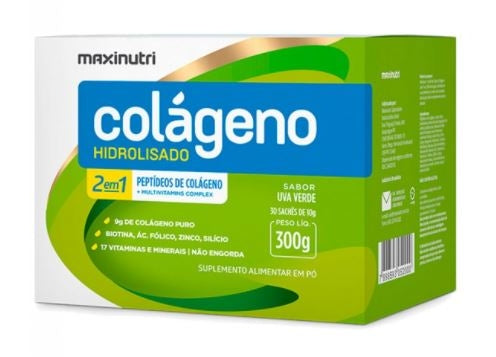 Colágeno Hidrolisado 2 em 1 (30 Sachês de 10g)