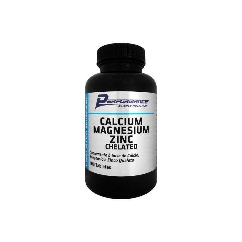 Calcium Magnezium Zinc Chelated (100 Tabs)