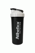 Coqueteleira Preta com tampa Branca (600ml)