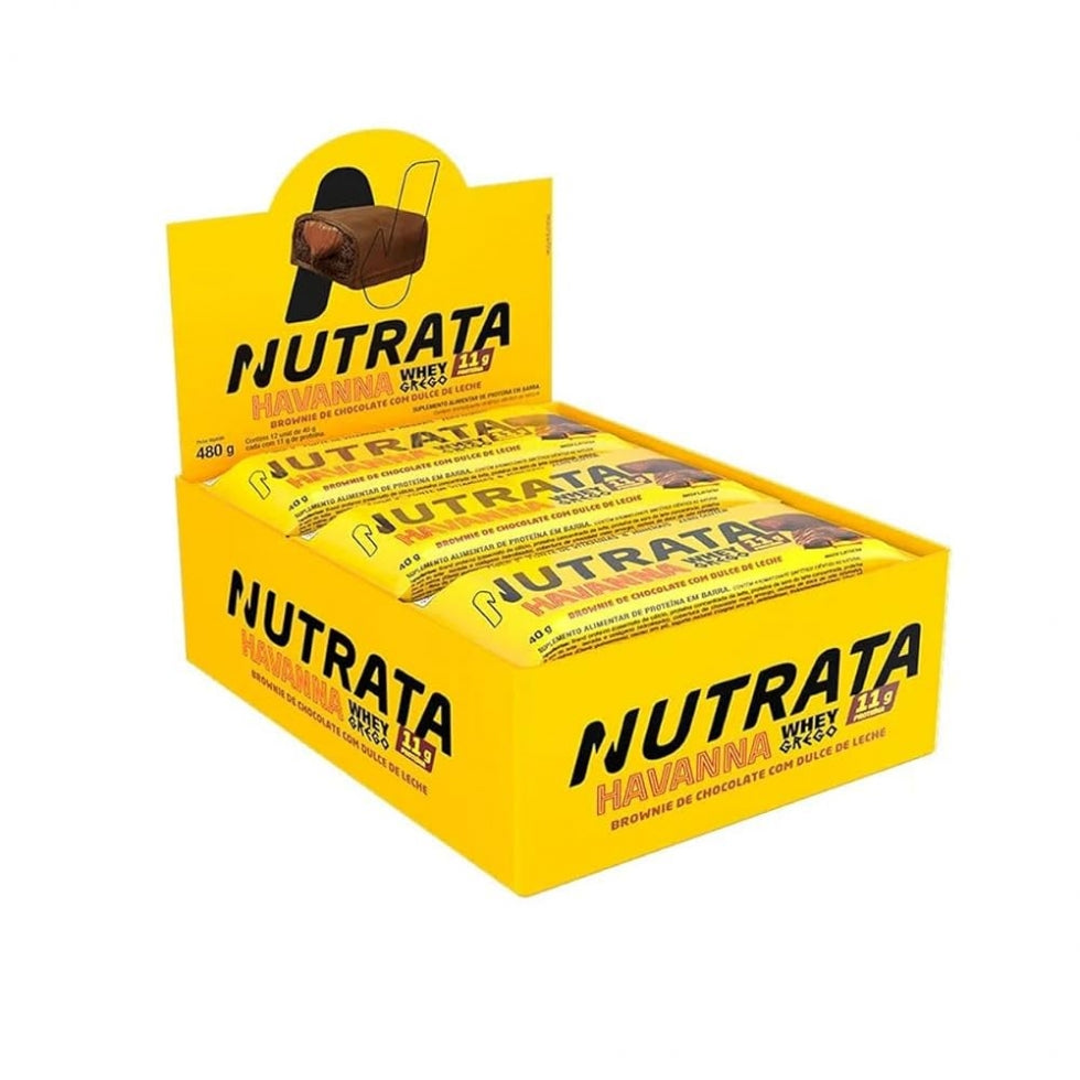 Whey Grego Bar Havanna Display 12 Unidades (480g)