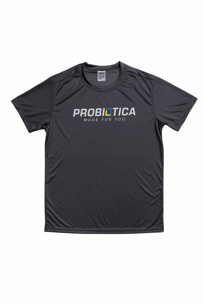 Camiseta Dry Probiótica - Cinza