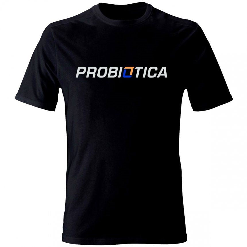 Camiseta Preta Probiótica