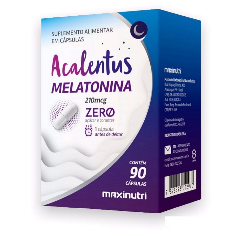 Acalentus Melatonina (90 caps)