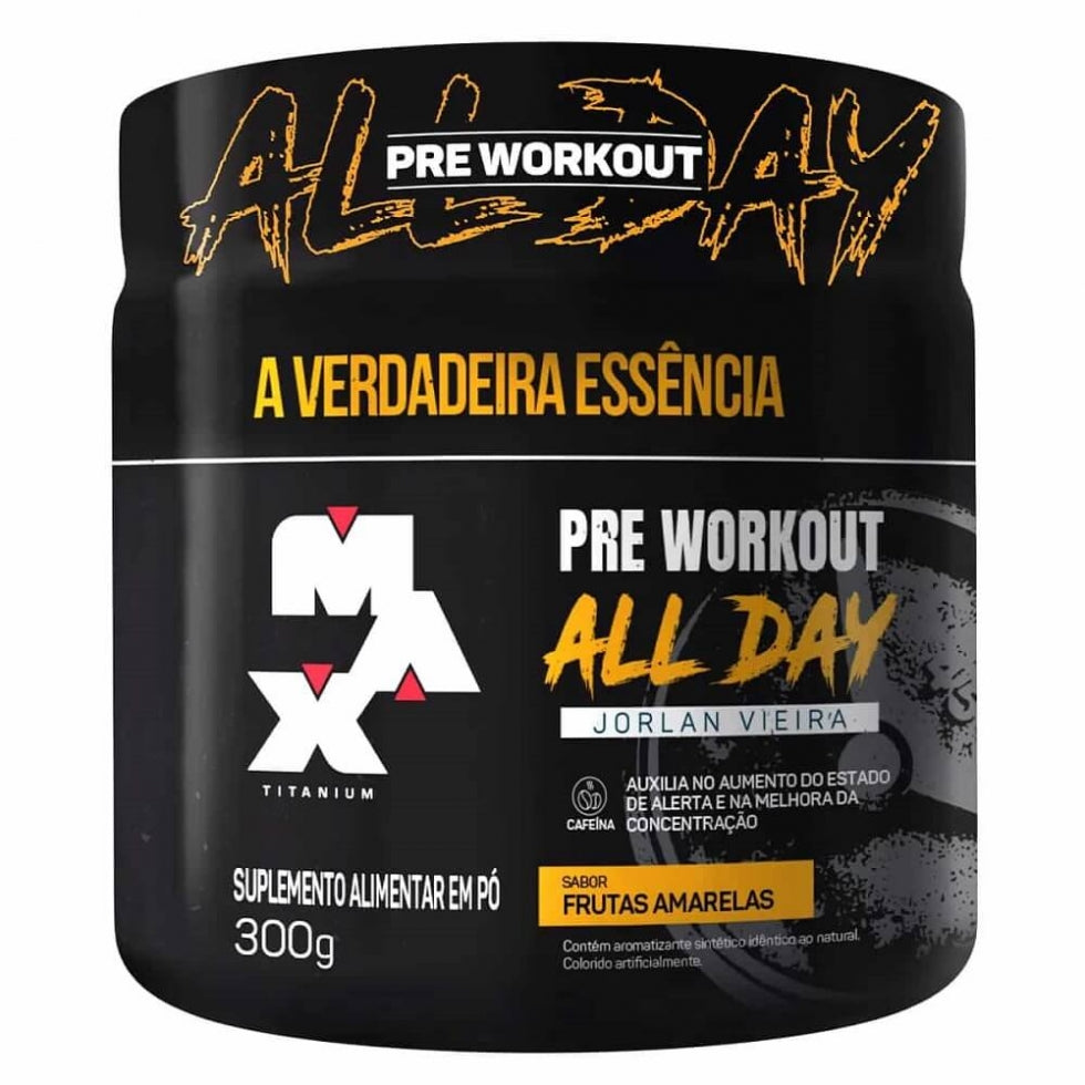 Pre Workout All Day Jorlan Vieira (300g)