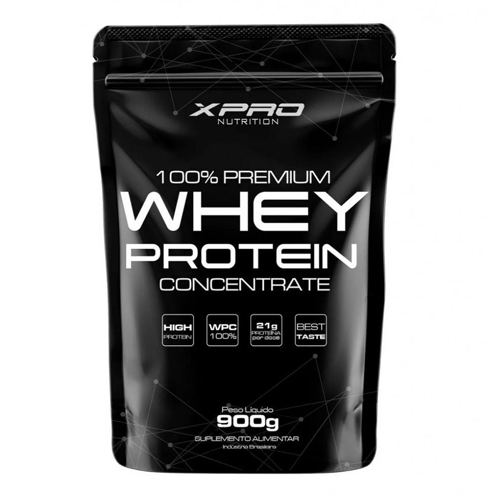 100% Whey Protein Concentrate Refil (900g)