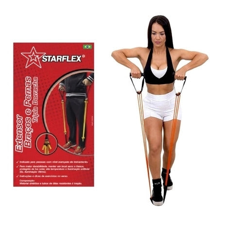 Extensor Braços e Pernas c/ Borda Tripla