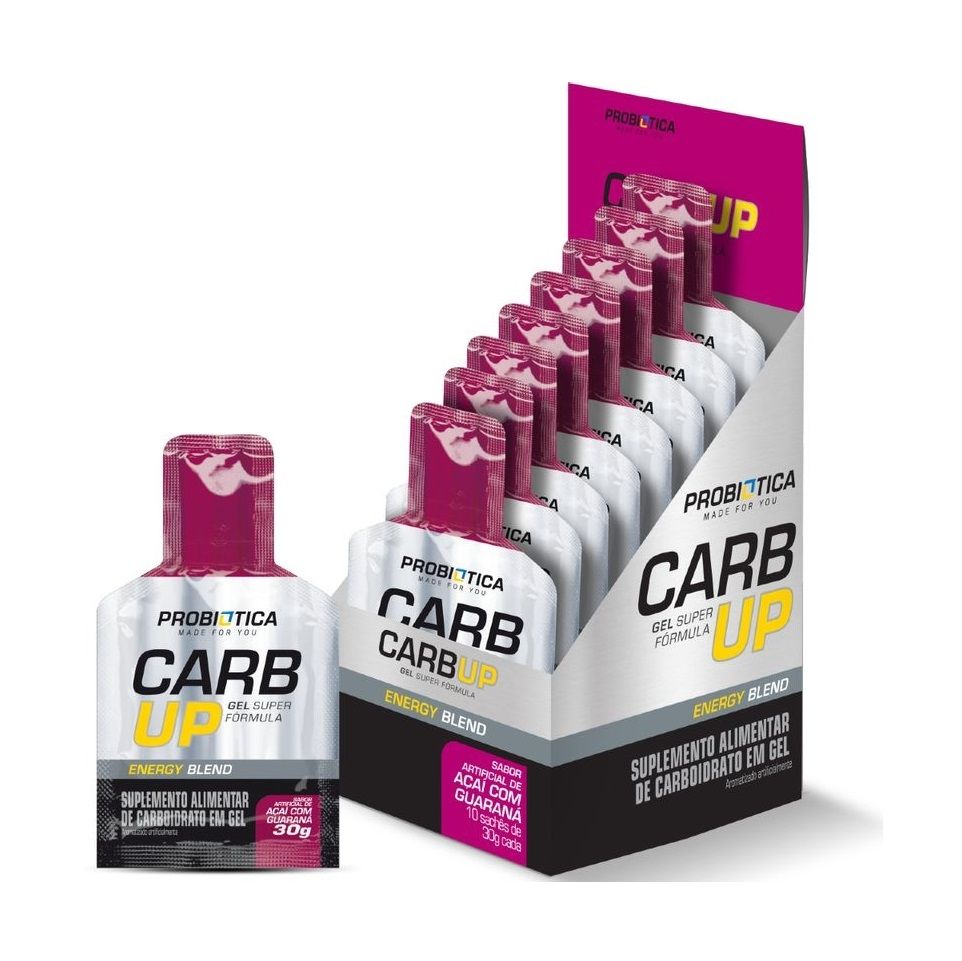 Carb Up Energy Gel Caixa 10 unidades (300g)