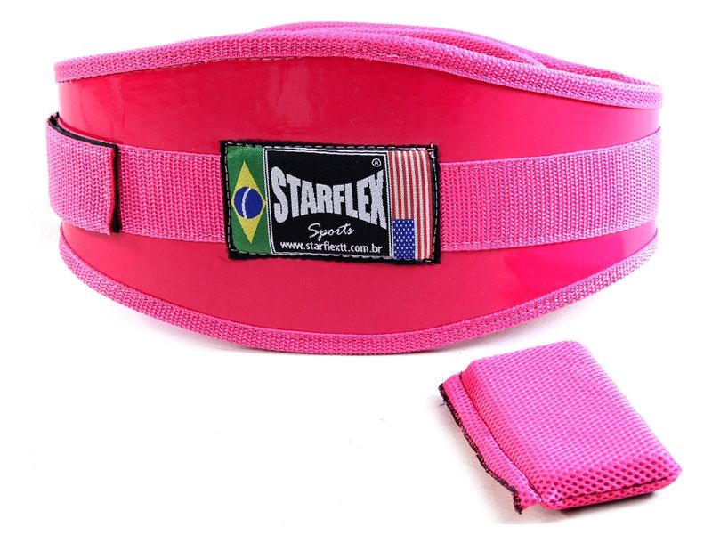 Cinturão de Exercícios Rosa
