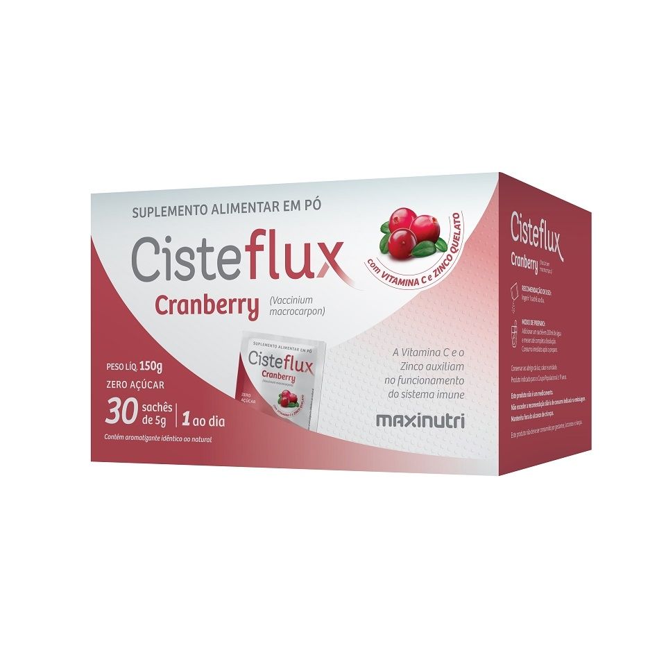 Cisteflux Cranberry Display (30 sachês de 5g)