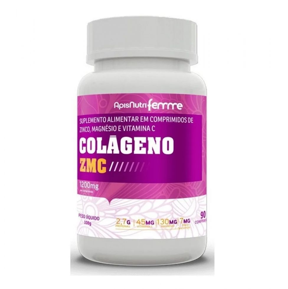 Colágeno ZMC 1200mg (90 comprimidos)