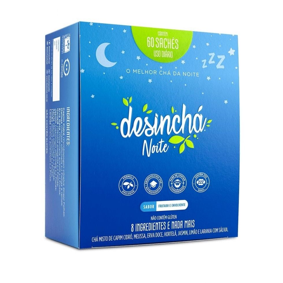 Desinchá Noite (60 sachês)