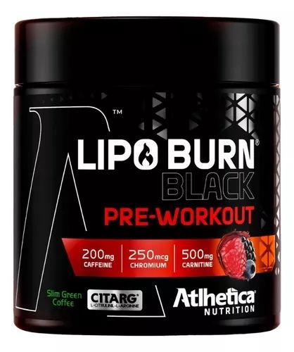 Lipo Burn Black Pre Workout (200g)