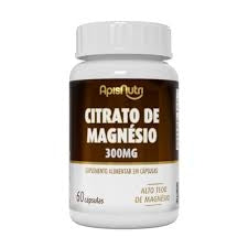 Citrato de Magnésio 300mg (60 caps)
