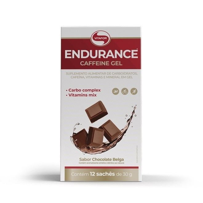 Endurance Caffeine Gel  (360g - 12 Saches)