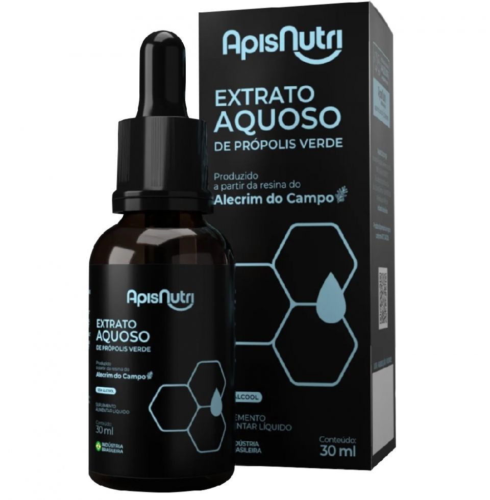 Extrato de Própolis Verde Aquoso (30ml)