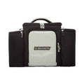Bolsa Térmica 4 Potes - Preta com Prata Fashion