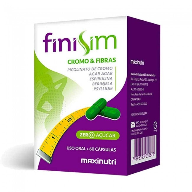 Finisim Cromo e Fibras (60 caps)