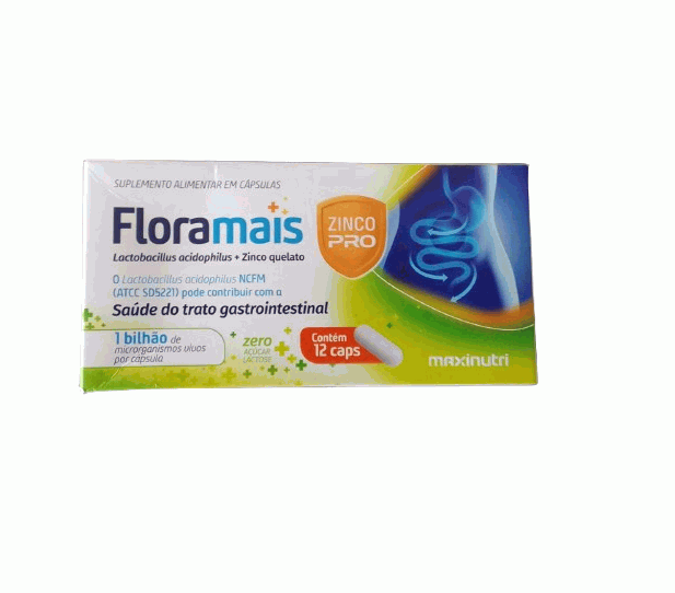 Floramais Zinco Pro (12 caps)