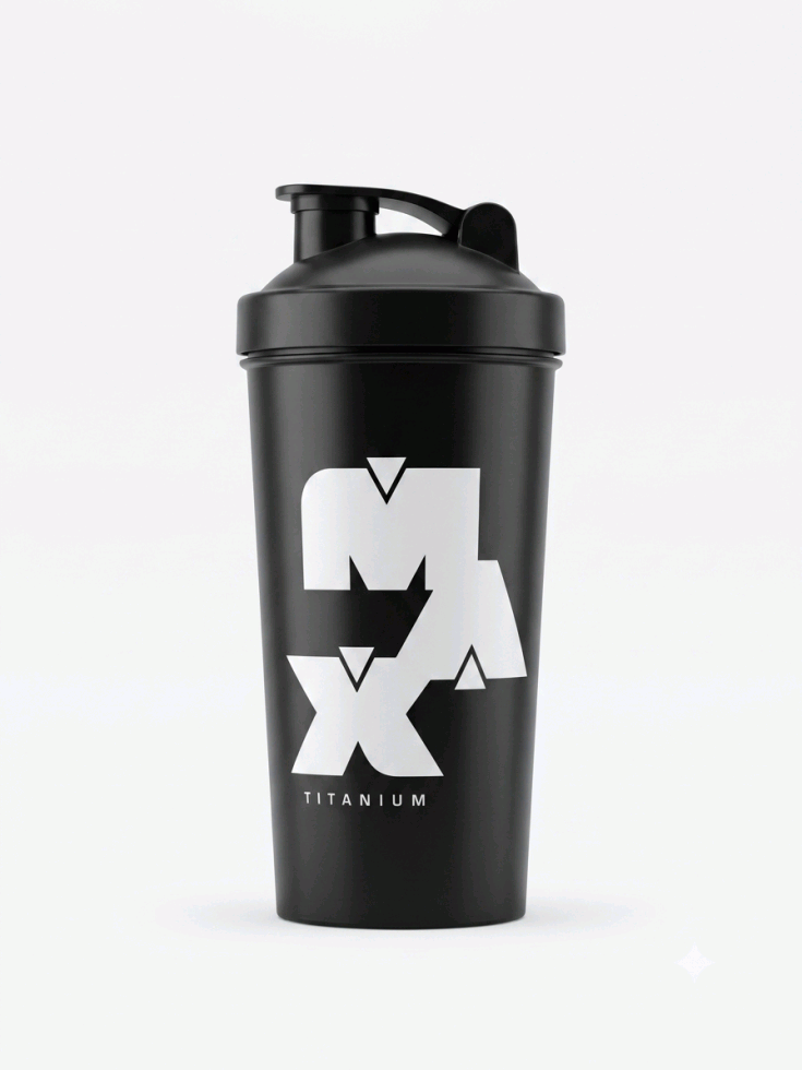 Coqueteleira 1 Dose Preta (700ml) - Shakeira