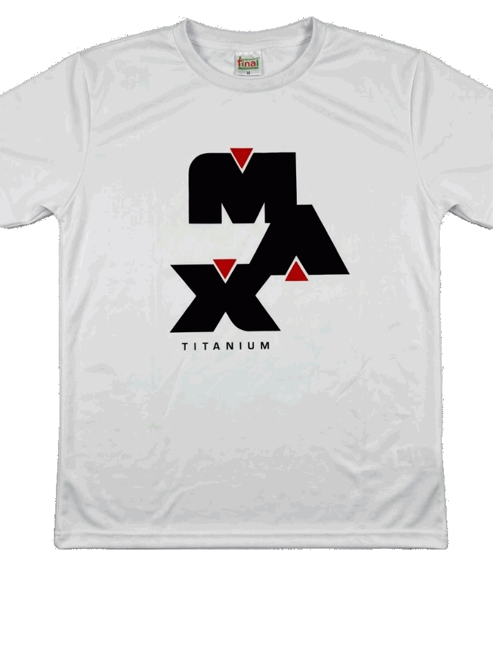 Camiseta Branca Max Titanium