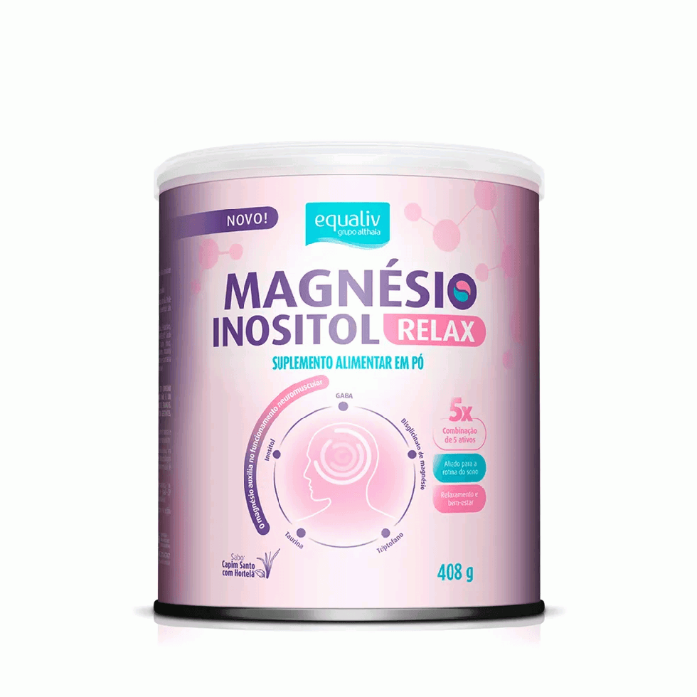 Magnésio Inositol Relax (408g)