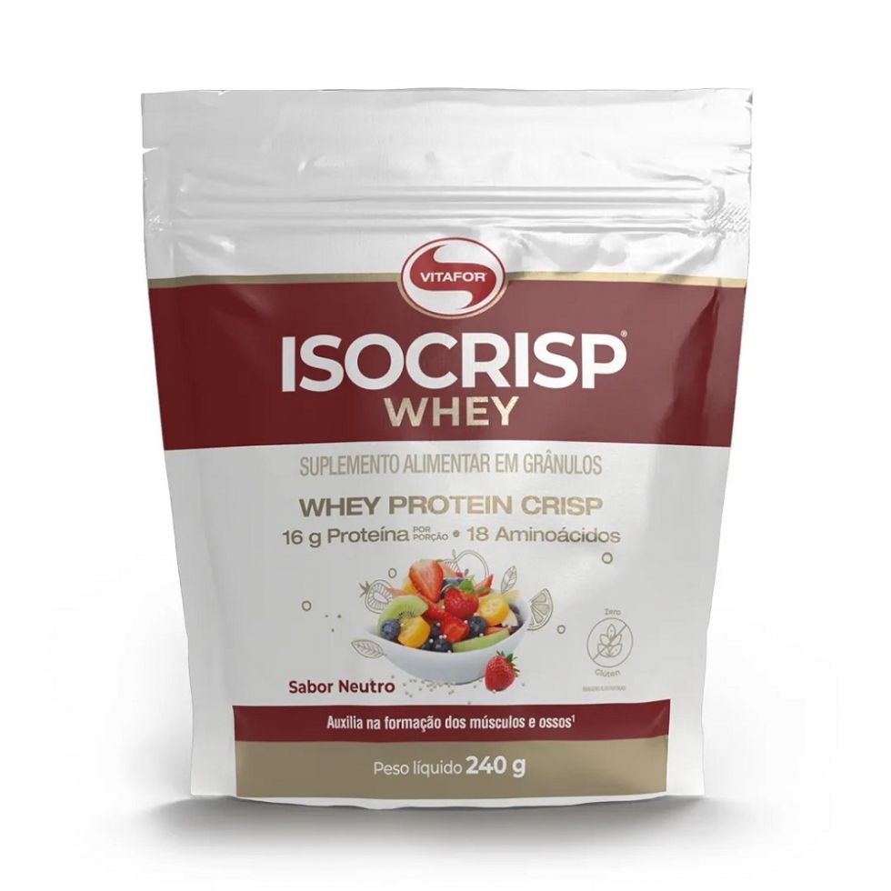 Isocrisp Whey Refil (240g)