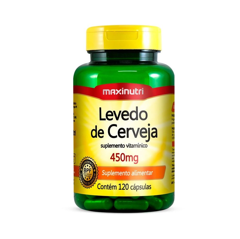 Levedo de Cerveja 450mg (120 caps)