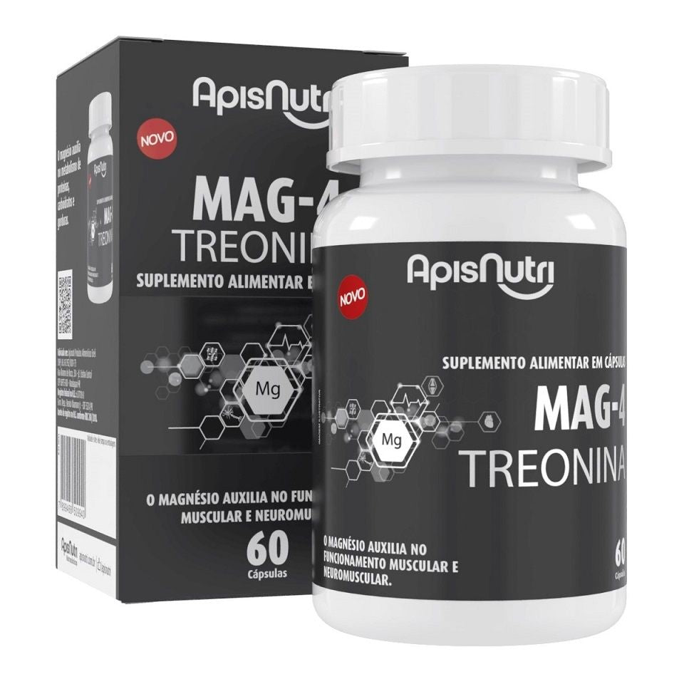 Mag-4 + Treonina (60 caps)