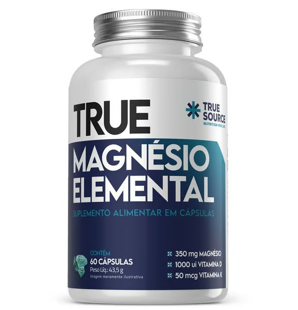 True Magnesio Elemental (60 caps)