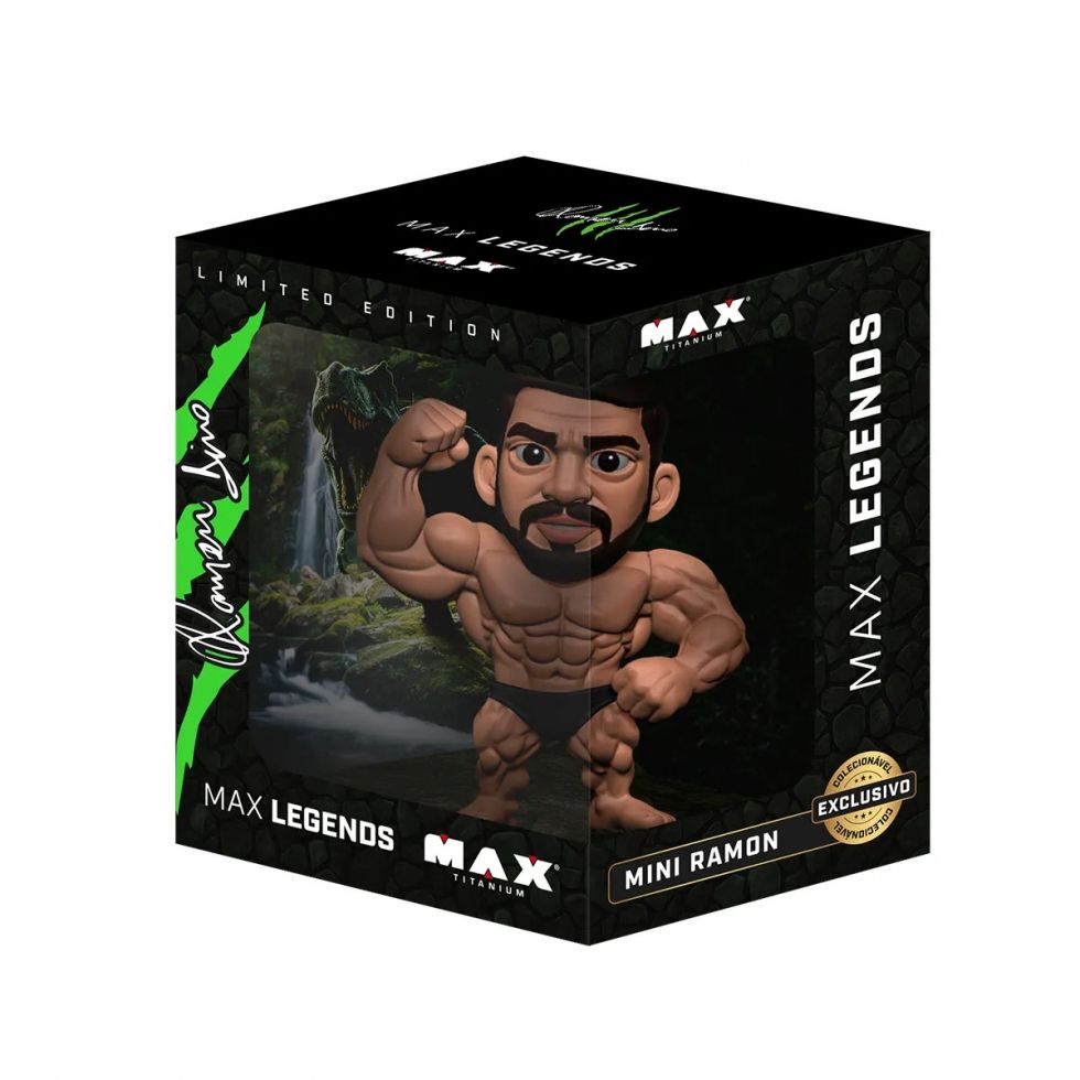 Boneco 3D Mini Caricatura Ramon Dino 2025