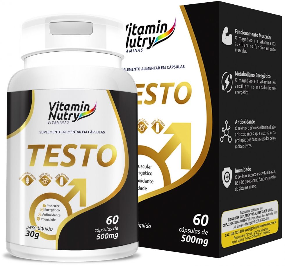Testo 500mg (60 caps)