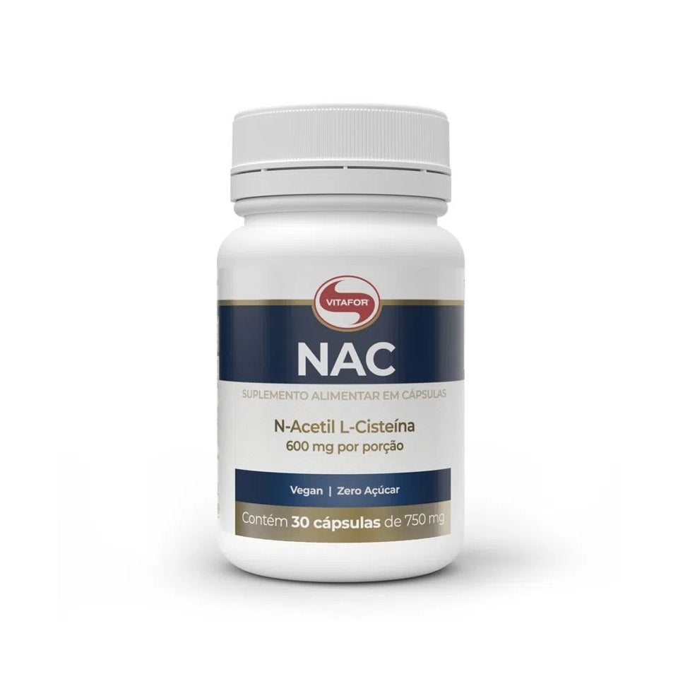 NAC N-Acetil L-Cisteína 600mg (30 caps)