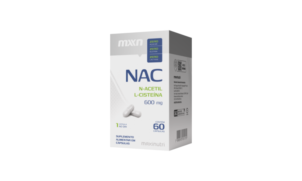 NAC Acetilcisteina MXN 600mg (60 caps)
