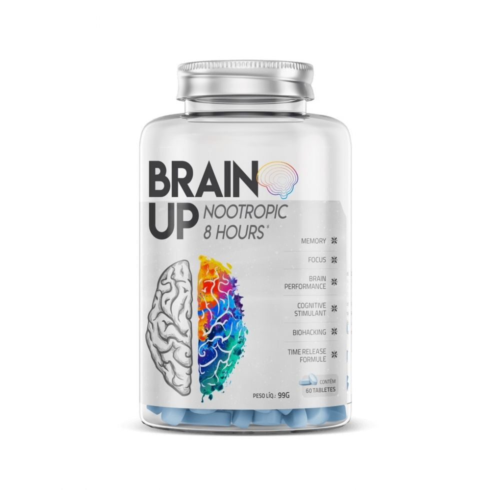 Brain Up 8 Hours Nootrópico (60 tabs)