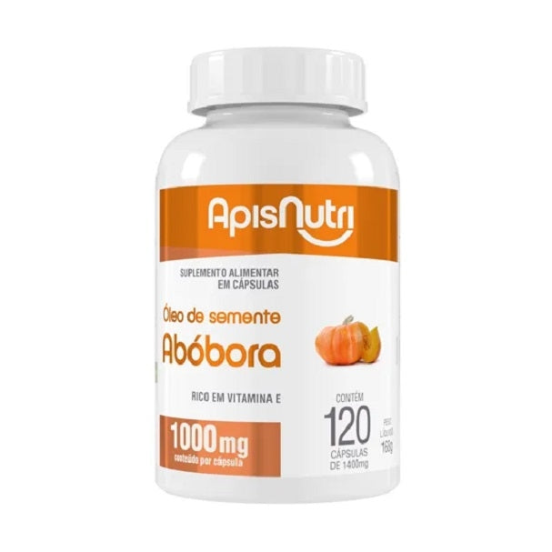 Óleo de Semente de Abóbora 1000mg (120 caps)