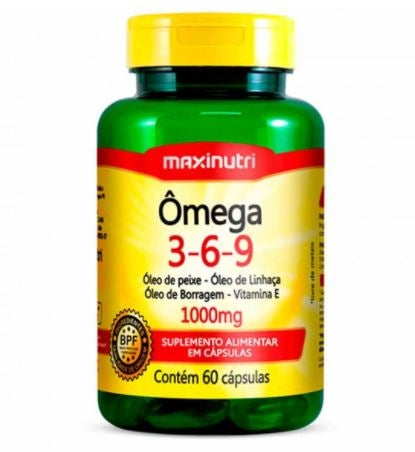 Ômega Triplo 1000mg (60 caps)