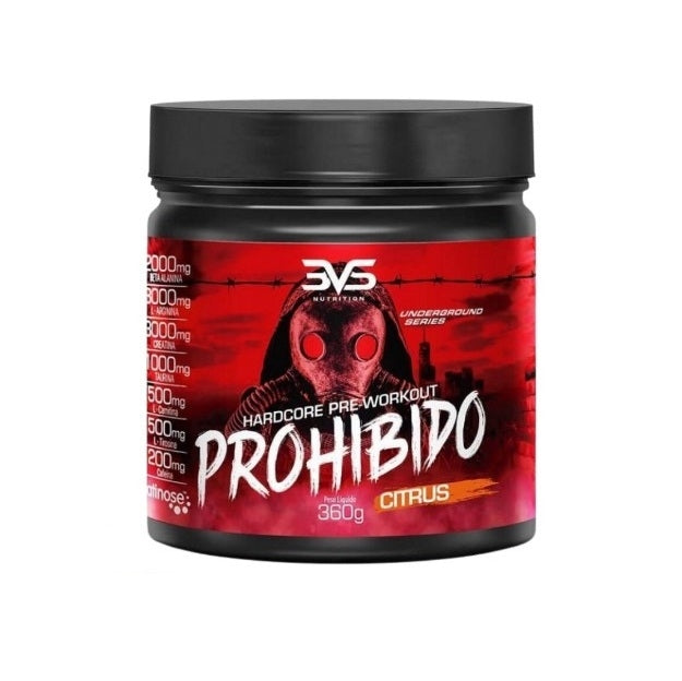 Prohibido HardCore Pré-Workout (360g)