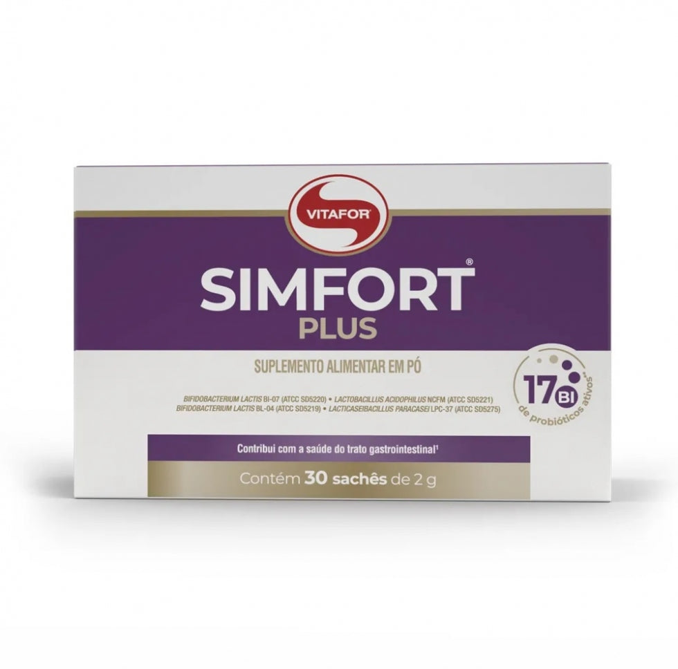Simfort Plus - Probiótico (Display 30 sachês de 2g)