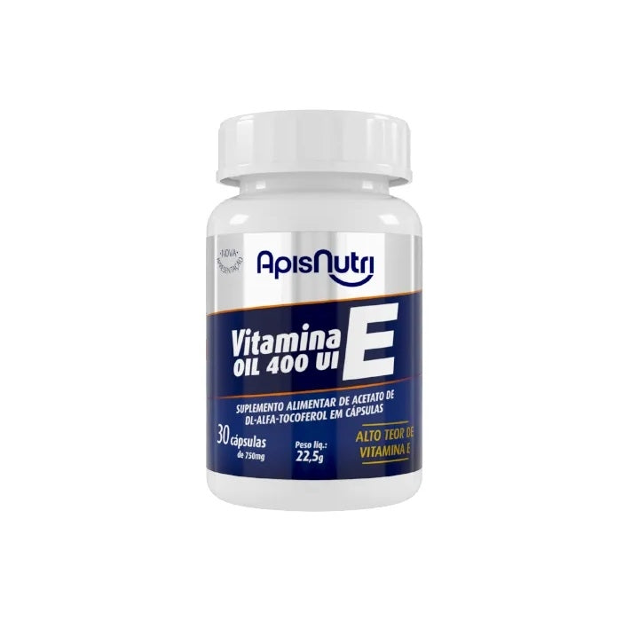 Vitamina E Oil - 750mg (30 Caps)