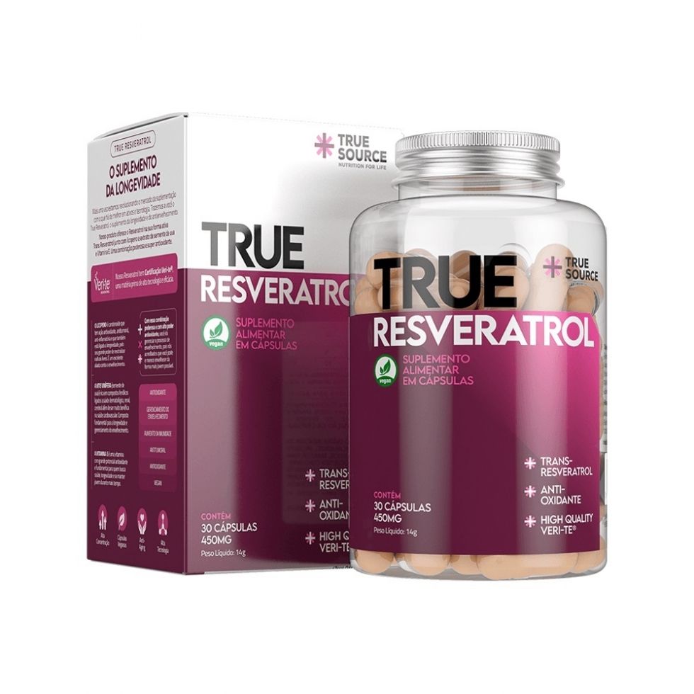 True Resveratrol 450mg (30 caps)