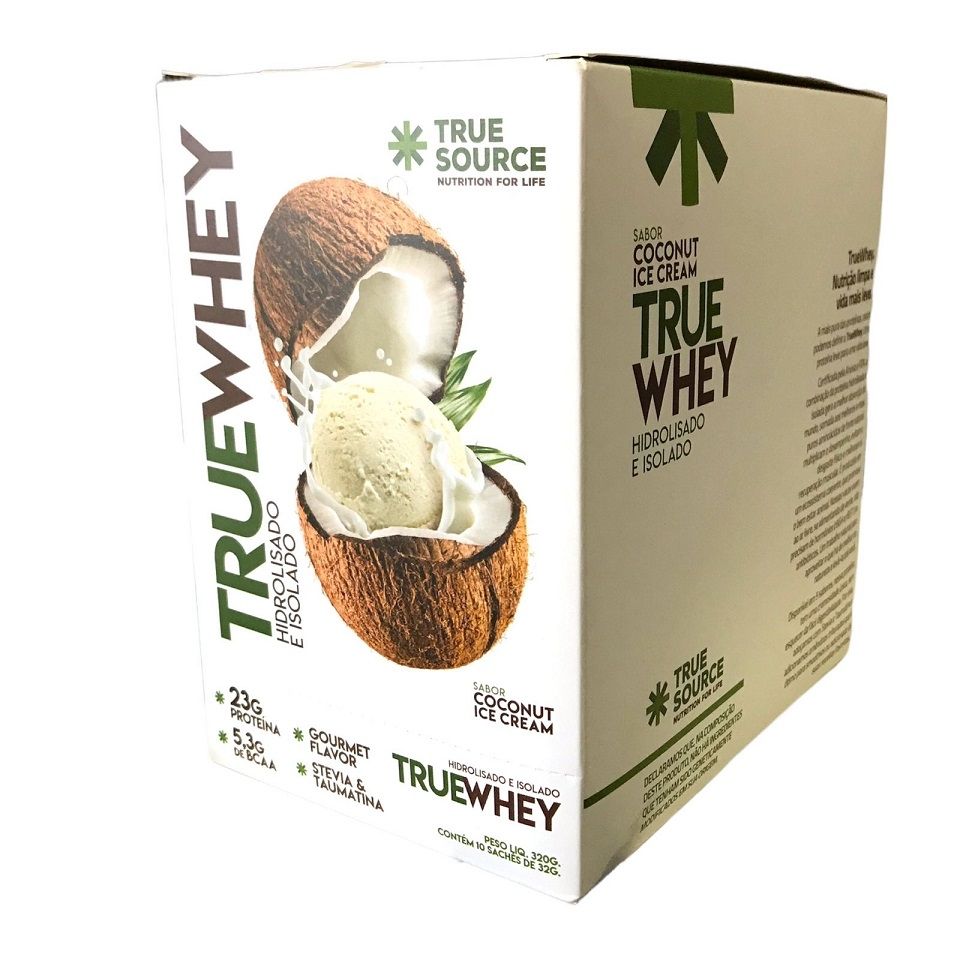 True Whey Display 320g (10 Sachês de 32g) - Hidrolisado e Isolado