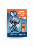 Vitatoon Stitch Ferro (AC. Fólico + Vit. B12) (30 gomas)