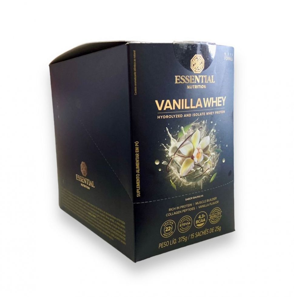 Vanilla Whey Display (15 Sachês de 25g)