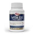 Vita D3 + Vit C + Zinco (60 caps)