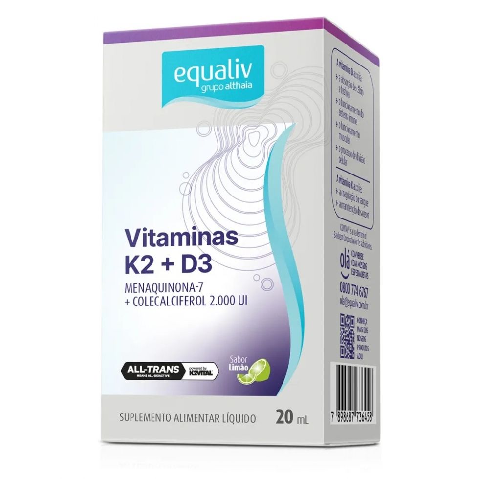 Vitamina K 80mg + D 2000UI (20ml)
