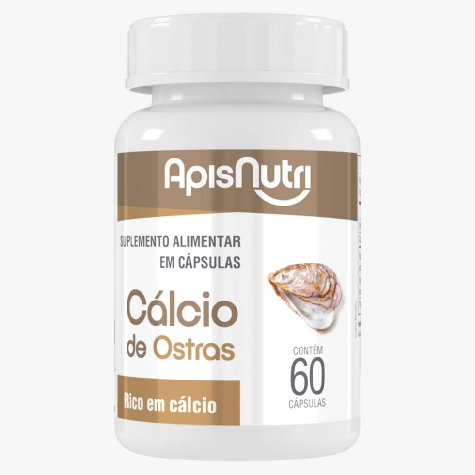 Cálcio de Ostras 400mg (60 caps)