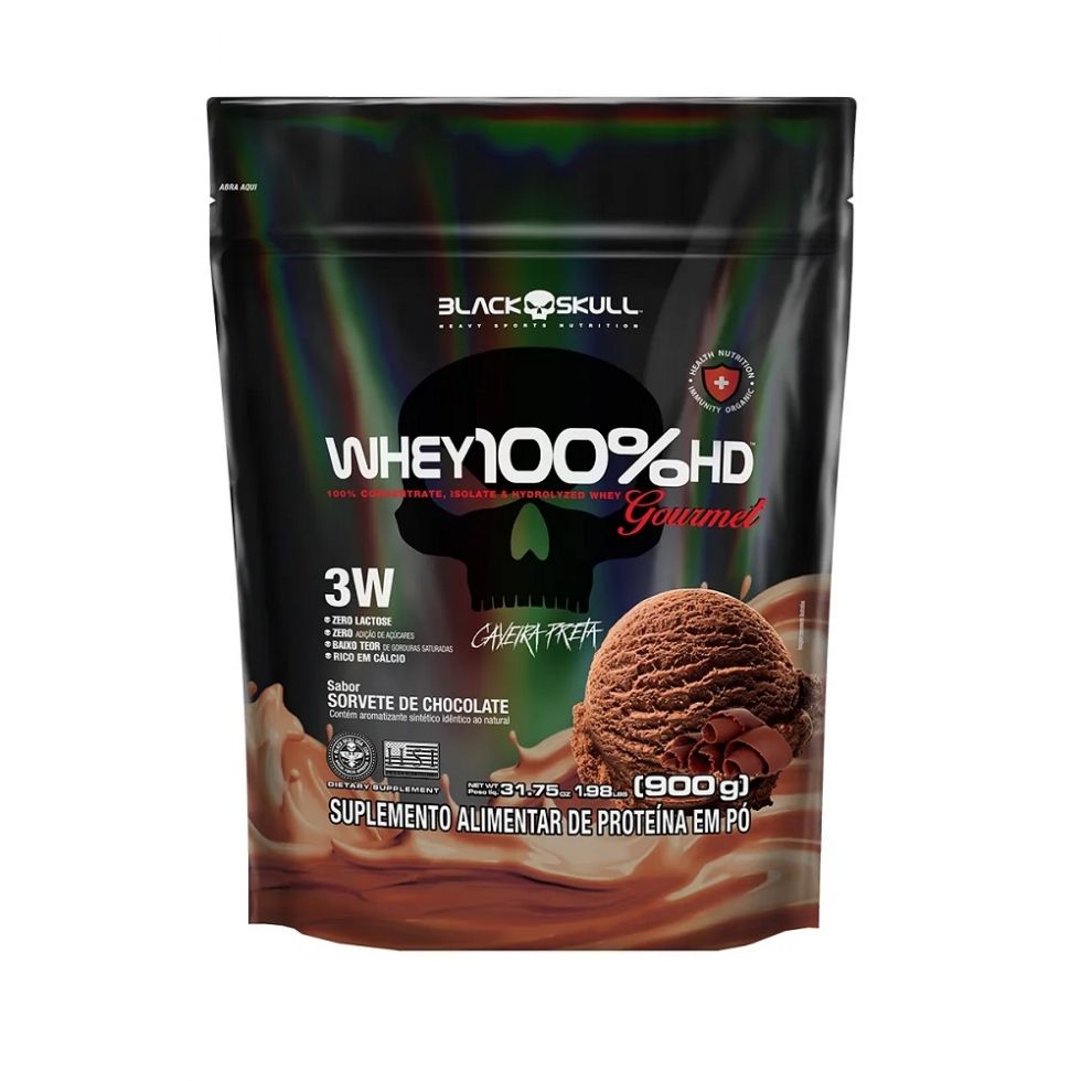 Whey 100% HD Gourmet (900g)